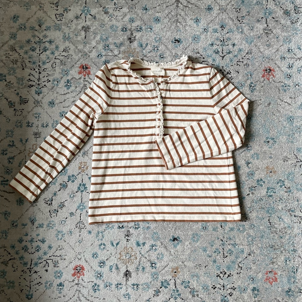 Sezane Gael Mariniere long sleeve top